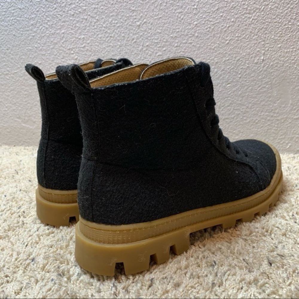 NAE NOAH RECYCLED PET HIGH-TOP VEGAN SNEAKER BOOTS size 44 (US11) - Picture 5 of 14